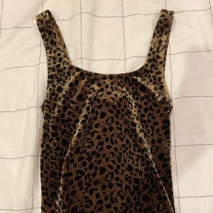 top shop cheetah bodysuit